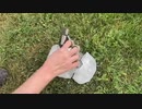 メリケンサック付きリボルバーで氷割る動画