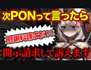 【※ネタ注意】PONというリスナーに誹謗中傷で慰謝料を請求する沙花叉クロヱｗｗｗ【ホロライブ/切り抜き】