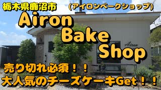 Airon Bake Shopでチーズケーキとタルトを食す【飯動画】【栃木県鹿沼市】