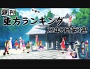 週刊東方ランキング　22年7月第3週