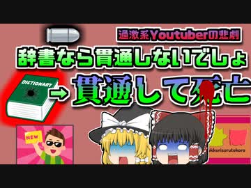 【2016年米国】過激系投稿者カップルの悲劇「Youtuber誤射事件」【ゆっくり解説】