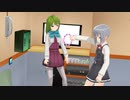 【艦これMMD】霞と夕雲でカラオケ【単発お蔵だし】
