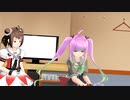 【艦これMMD】艦隊のアイドルと駆逐艦のアイドルでカラオケ【単発お蔵だし】
