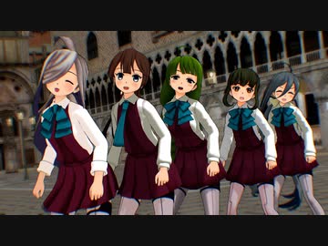 【MMD艦これ】夕雲型　Carry Me Off【MMD】