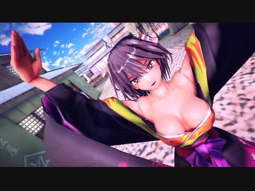 Mmd艦これ 花魁川内でトキヲ ファンカ ニコニコ動画