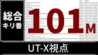 【自演動画】1億100万コメント達成の瞬間 UT-X視点