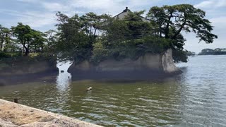 日本三景　松島　松島公園中央広場から五大堂と海を臨む　2022　0724