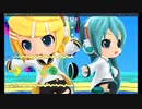 ミクとリンがジオメトリダッシュに出会った場合-リバースレインボー / If Miku and Rin met Geometry Dash - Reverse Rainbow