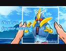 【イラストメイキング】シージェッター海斗をもしゃってみた