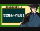高校公民経済分野4-4-2／安定成長への転換2