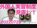 外国人実習制度見直し開始、法相「事業目的と実態が乖離」米国にも指摘されちゃったけど実習生は実質奴隷だったもんねー怒られないと改善できないんだねあんたら20220729