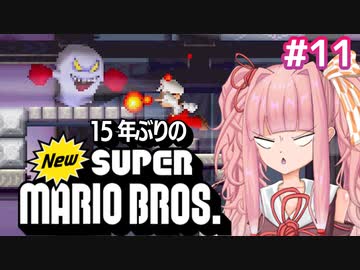 【NewSMB】15年ぶりにやるNewマリを茜ちゃんが駆け抜ける#11