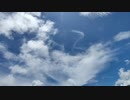 2022年7月29日の空タイムラプス