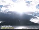 桜島で800mの爆発