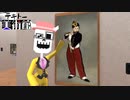 テキトー美術館　笛を吹く少年の人物画