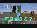 【７４日目の７回目】ワンブロックの世界をハードコアで生き残れ！