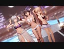【MMD艦これ】榛名・鈴谷・村雨で「CH4NGE」
