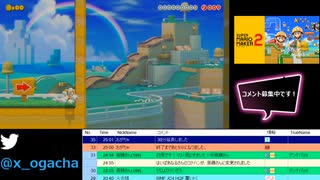 【ユーザーコースに挑む】スーパーマリオメーカー2_2021060503