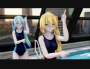 【MMD】Sunny Days!／内田彩・三森すずこ × 初音ミク・亞北ネル