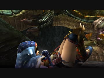【MHXX Switchver.】ガララアジャラ拘束攻撃 三人称視点