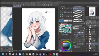 イラストメイキング】がうる・ぐら描いてみた！【ホロライブEN：がうる・ぐら】