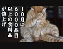 最近の値上げ商品は累計1万8532品目。価格は平均14%上がり、10月には6000品目以上が値上げ