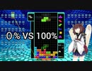 【VOICEROID実況】東北きりたんの毎日テト１チャレンジ 142日目【テトリス99】
