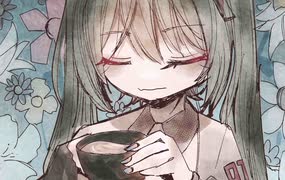 【イラストメイキング】【初音ミク】病みかわいいイラスト描きます！【100日チャレンジ066日目】