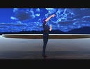 鮮やかに舞う！サラヘアの美しいVRMモデル、自称ラティ型KAITOで【上弦の月】を踊らせてみた