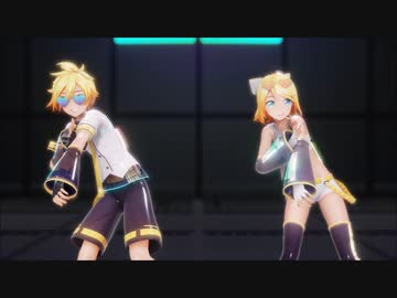 【MMD】チキチキバンバン【鏡音リン・鏡音レン】