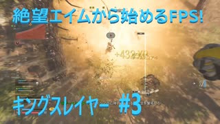 #ウォーゾーン #キングスレイヤー No.3　親方！　空からロケランが！？（絶望エイムから始めるFPS！）【CoD:Warzone】