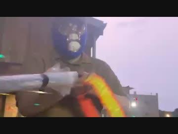 【エージェント】暗黒放送 気温40℃！地獄の灼熱ウォーキングで防犯パトロールグッズを販売する