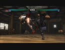 【DOA5LR】マリー　股間を蹴り上げられてKO【リョナ】
