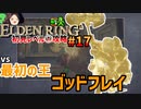 【ELDEN RING】初見レベル1縛り攻略 #17 パターンでハメ倒す「最初の王、ゴッドフレイ」【ゆっくり実況】