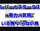 【競馬予想】レパードステークス2022 有力人気馬 いる馬 いらない馬【新潟競馬】