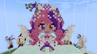 【minecraft】VShojo アイアンマウス新衣装Ver2の作り方