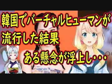 【韓国の反応】整形大国の韓国でバーチャルヒューマンが流行した結果、とある懸念が浮上【世界の〇〇にゅーす】