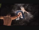 【DOA5LR】マリー　股間を掴まれ壁に激突KO【リョナ】