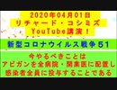 【2020年04月01日：リチャード・コシミズ YouTube講演（ 改良版 ）】