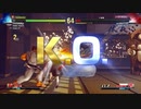ストリートファイター5　プレイ動画　ハン・ジュリVS隆(自分)