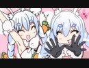 【ARK/手描き】ホロメンの裏の姿を見てしまい恐怖を覚える兎田ぺこら【切り抜き漫画/ホロライブ/兎田ぺこら】
