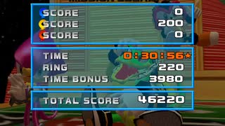 【TA】Sonic Heroes - Casino Park T-Chaotix - 0:30.56