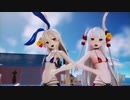 【MMD艦これ】水着島風と天津風でミクマンボ【sdPBR】【4K60fps】