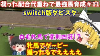 switch版ダビスタ＃11 牝馬でダービー獲ったるでい！^ω^