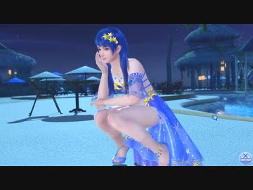 【DoaXvv/ロベリア】変わったアングルだね/メイローズ+メイローズ/エトワールブリエ/望遠+/高彩度 080912