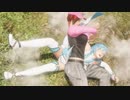 【DOA6 ryona】NiCOにミラがマウント技(閃光のアナライズギアコス)
