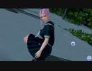 【DoaXvv/エリーゼ】しゃがみ/ほたか+ナイアガラ/黒いセーラー服 080912