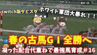 switch版ダビスタ＃16　春の古馬GⅠ全勝するぞ！！