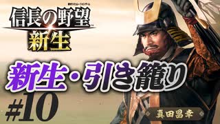 #10【信長の野望 新生　上級】真田昌幸が引き籠ったまま、どこにも攻めずに、天下統一を狙う!?【ゆっくり実況プレイ】