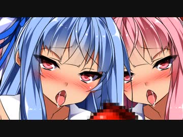 【イヤフォン・ヘッドフォン推奨】琴葉姉妹が夏祭りで貰った一つのりんご飴を仲良く舐めるだけ【ボイロAV】